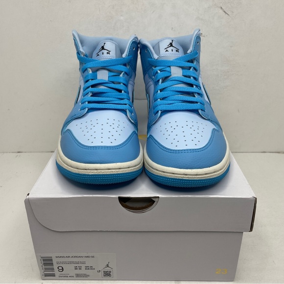 Nike Air Jordan 1 Retro Mid WMNS SE “Ice Blue/Powder Blue” 2023 - Picture 2 of 4